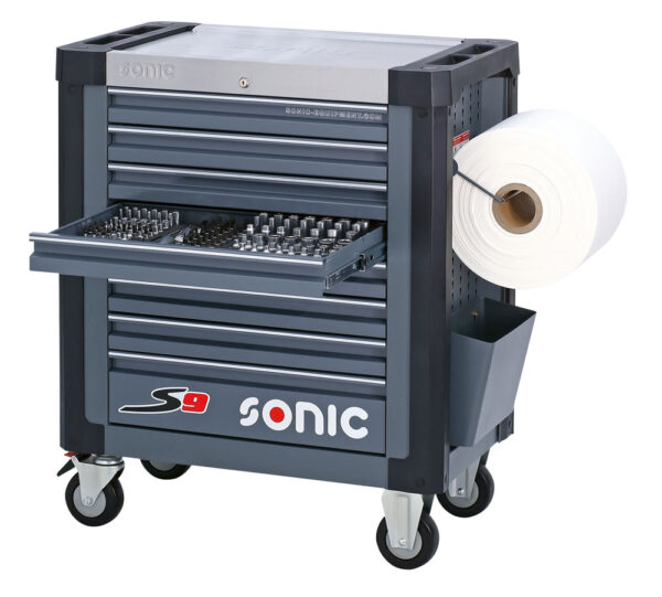 SONIC 735431 Gereedschapswagen S9 gevuld (354 delig)-0