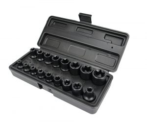 WT-8520 3/8" & 1/2" Krachtdoppen E-Torx 17-delig