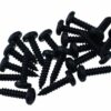 Plaatschroeven bolkop Torx zwart - alle maten-24953