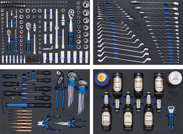 BGS 4106 Gereedschapswagen gevuld 263-delig-25740