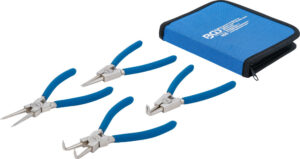 BGS 450 Circlip tangen set 150 mm | 4-delig