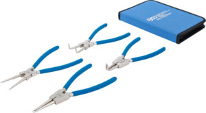 BGS 650 Circlip tangen set | 225 mm | 4-delig