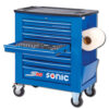 SONIC 733716 Gereedschapswagen S10 gevuld (337 delig) Blauw-0