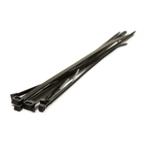 Kabelbinders / tie-wraps zwart nylon - 2.5 mm breed-0