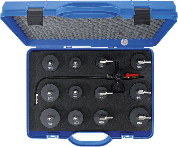 BGS 6933 Turbo systeem lekkage tester set | 13-delig-27448