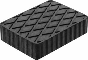 BGS 7007 Rubber blok voor hefbrug | 160 x 120 x 40 mm-0