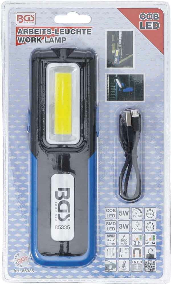 BGS 85335 Looplamp compact oplaadbaar | 5W | 360 lumen-27612