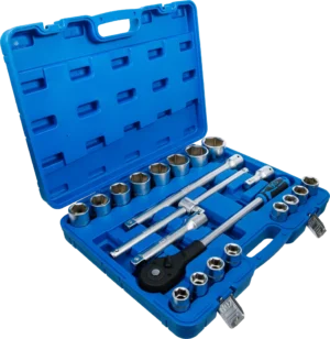 BGS 1207 Doppen set | 3/4" | 6-kant | 21-delig