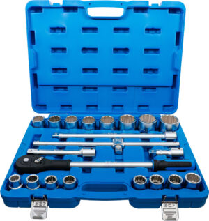 BGS 1223 Doppen set | 3/4" | 12-kant | 21-delig