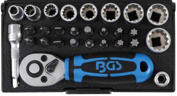 BGS 2143 Doppen set | 1/4" | 28-delig-0