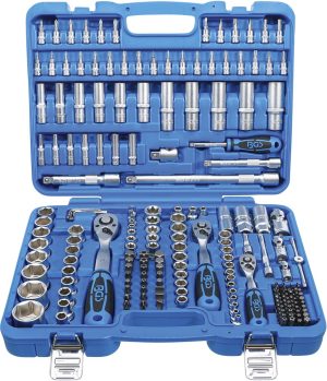 BGS 2243 Doppen combinatie set | 6-kant | 192-delig