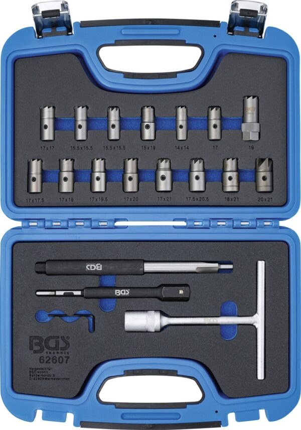 BGS 62607 Injector zitting reiniging set | 19-delig-0