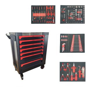 WT-5040-149 WEBER TOOLS Gereedschapswagen 7-lades | 149-delig