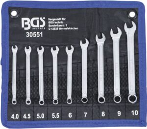 BGS 30551 Combinatie sleutel set | 4 - 10 mm | 9-delig-0