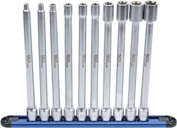 BGS 70026 Doppen set E-Torx | XXL | 10 mm (3/8") | E6 - E20 | 10-delig-28671