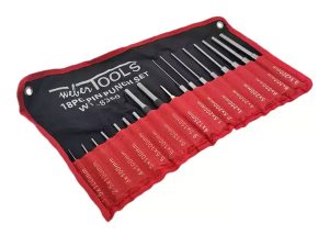 WT-8360 Pendrijvers en doorslagen set | 18-delig