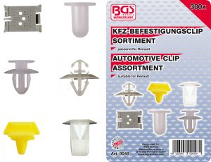 BGS 9048 Clips en pluggen | Renault | 300-delig