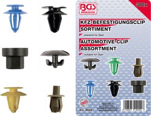 BGS 9049 Clips en pluggen | Opel | 300-delig