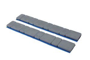 Plakgewichten | Grijs | 4X5/4X10 gr. | 100 stuks | Premium