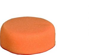 Spons vlak Ø80mm Oranje (medium)