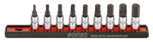 SONIC 100904 Bitdopset 1/4'' | Inbus | 9-delig