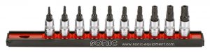 SONIC 101005 Bitdopset 1/4'' | TS 5-kant | 10-delig