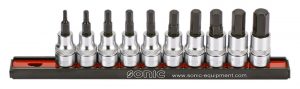 SONIC 201003 Bitdopset 3/8'' | Inbus | 10-delig