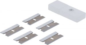 BGS DIY 9505 Reservemessen schraper | voor BGS 85816 | 5 stuks