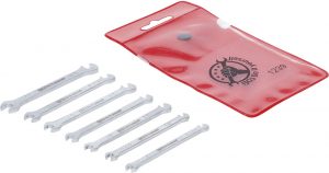 BGS DIY 1239 Dubbele open sleutels | 3 - 5.5  mm | 7-delig