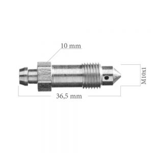 RO0018 Remontluchtingsnippel M10x1,00