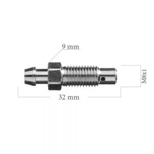 RO0089 Remontluchtingsnippel M8x1,00