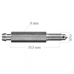 RO0094 Remontluchtingsnippel M7x1,00