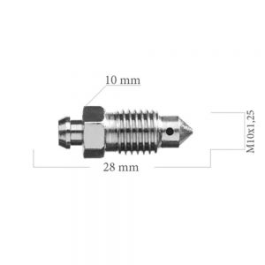 RO0101 Remontluchtingsnippel M10x1,25
