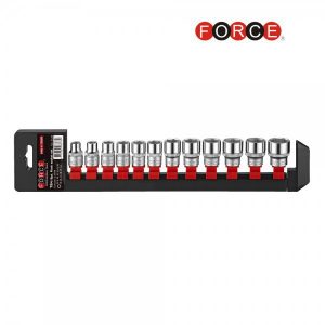 FORCE FC-3128 Doppen set | 3/8" | 6-kant | 12-delig