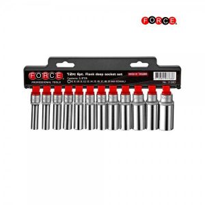 FORCE FC-3128D Doppenset lang 6-kant | 12 delig