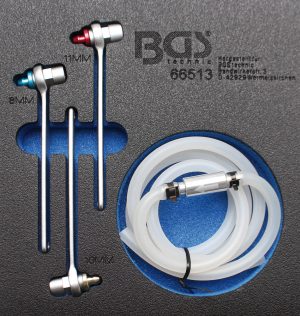 BGS-66513 Remleiding ontluchting set | 8 - 10 - 11 mm | 4-delig
