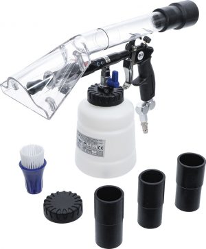 BGS 70150 Twister Reinigingspistool met Borstel en Afzuighulpstuk | 7-delig