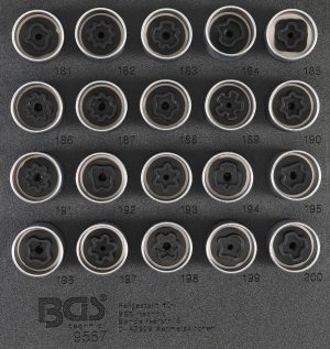 BGS-9557 Velgslot doppen voor Opel | 20-delig