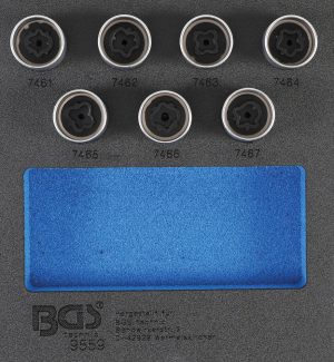 BGS-9559 Velgslot doppen voor Opel | 7-delig