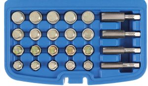 BGS-126 Reparatie set voor olieaftapschroefdraad | 64-delig