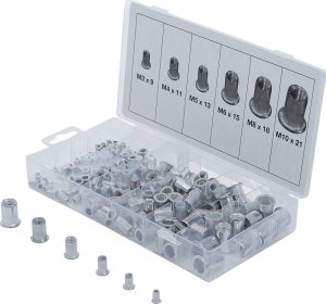BGS-14127 Blindklinkmoeren assortiment | Aluminium | 150-delig