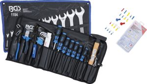 BGS-3322 Gereedschap set in rol etui | 270-delig