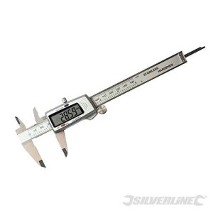 SILVERLINE-380244 Schuifmaat digitaal | 150 mm