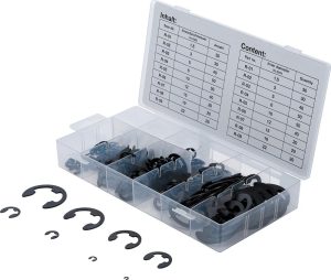 BGS-8039 Metrisch E-Clip-assortiment | 1,5 - 22 mm | 300-delig