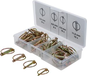 BGS-8087 Linchpin-assortiment | 50 stuks.