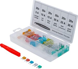 BGS-8109 Assortiment autozekeringen | MINI | 121-delig