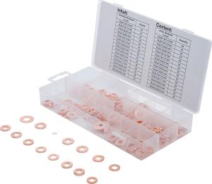 BGS-8120 Koperen injector afdichtringen | 150 stuks.