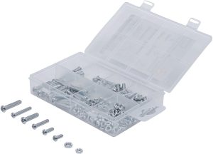 BGS-8134 Assortiment moer en schroef | Metrisch | M4 / M5 | 126-delig