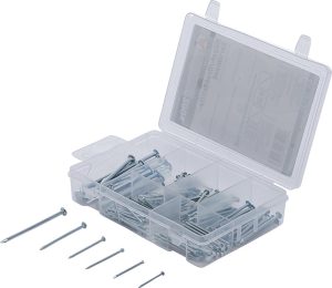 BGS-88130 Spijker assortiment | 200-delig