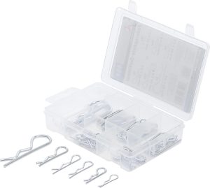 BGS-88134 Assortiment veersplitpennen | Ø 1,2 - 3,0 mm | 48 stuks